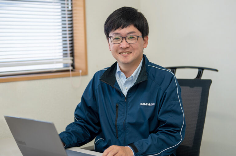 黒瀬水産株式会社代表取締役社長の写真