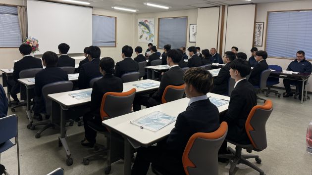 2026年度”入社式”を行いました。