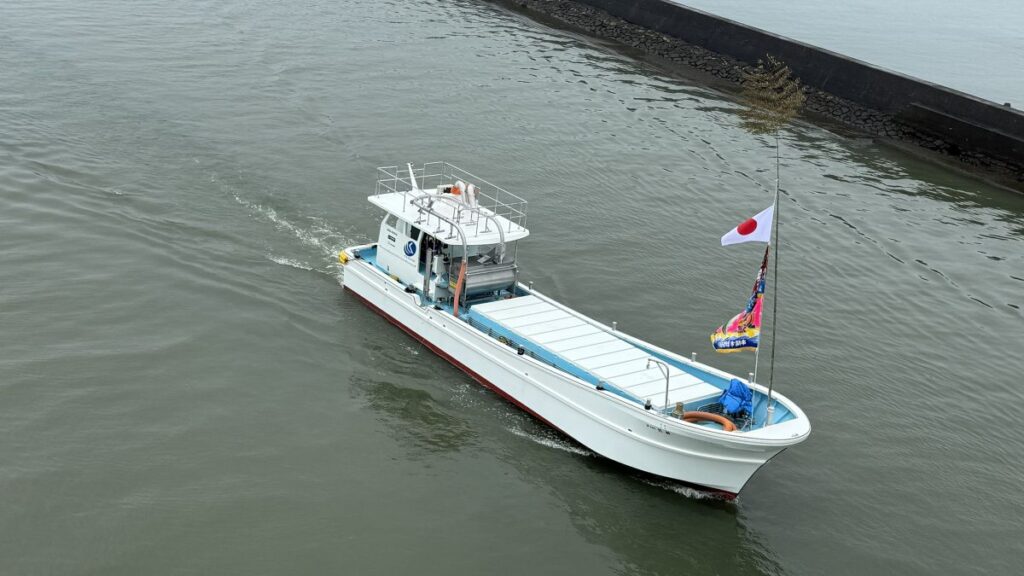 第106黒瀬　進水式を行いました！